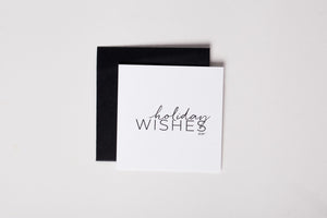 Holiday Wishes (Black)