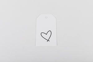 Heart (Lewiston) Gift Tag