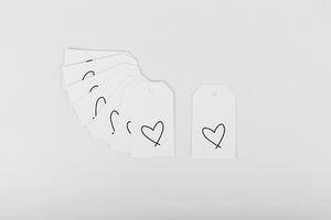 Heart (Lewiston) Gift Tag