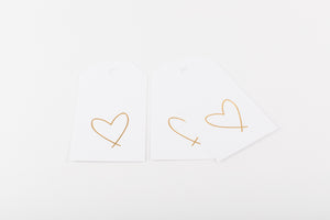 Heart (Lewiston) Gift Tag