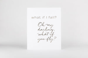 What If I Fall (Gold)