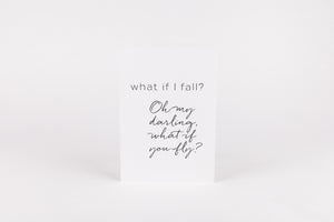 What If I Fall (Black)
