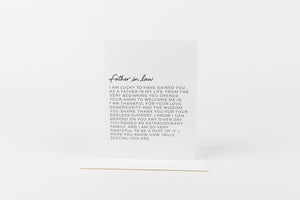 Dear Father in Law