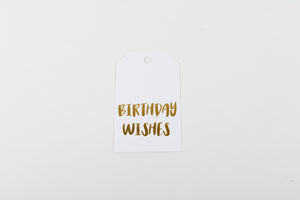 Birthday Wishes Gift Tag