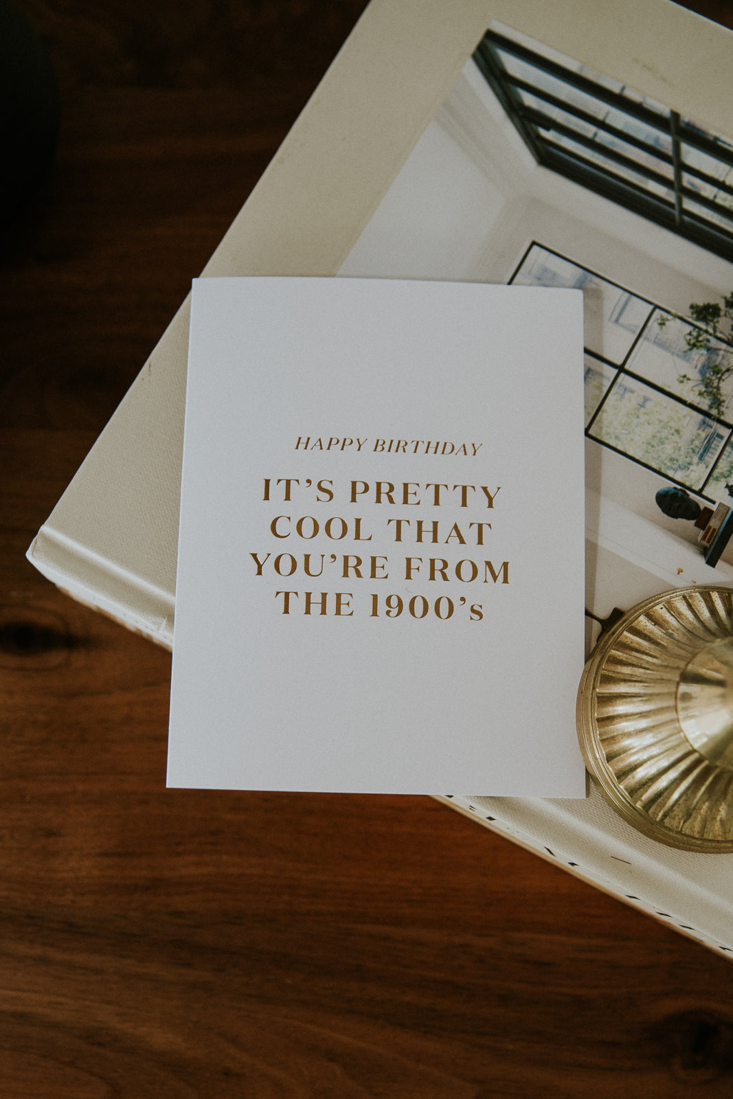 Cool that You’re From the 1900’s