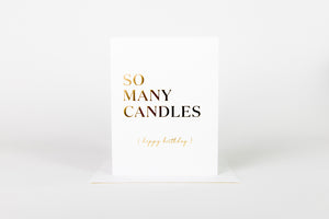 So Many Candles