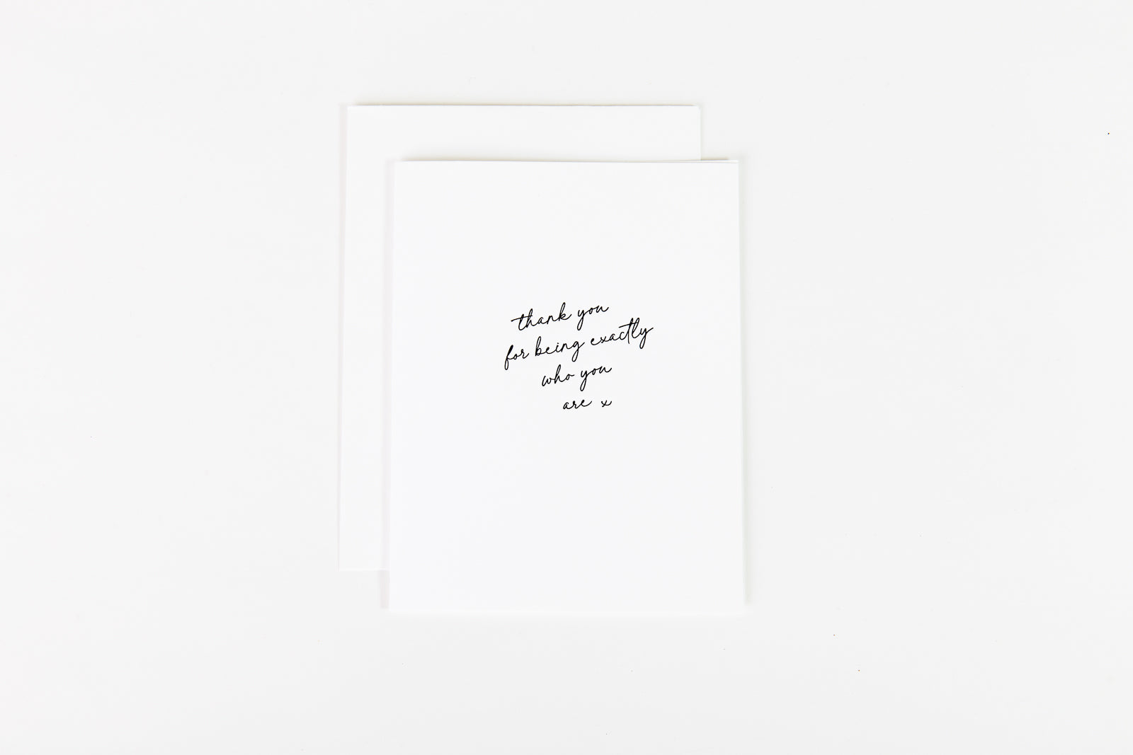 Thank You for Being You