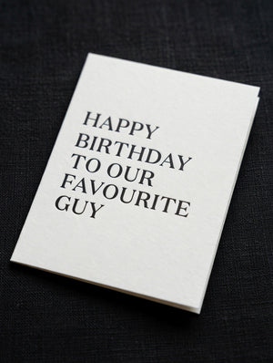 Happy Birthday to Our Favourite Guy