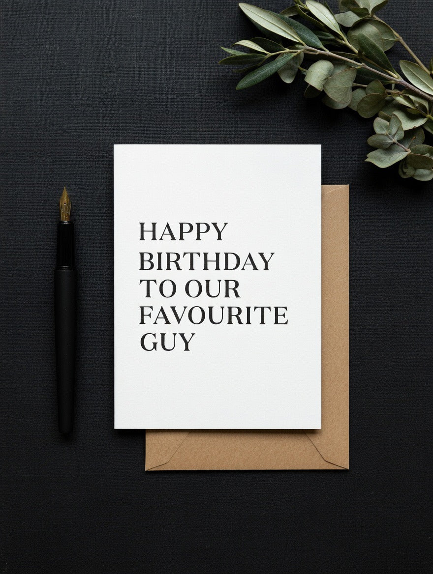 Happy Birthday to Our Favourite Guy