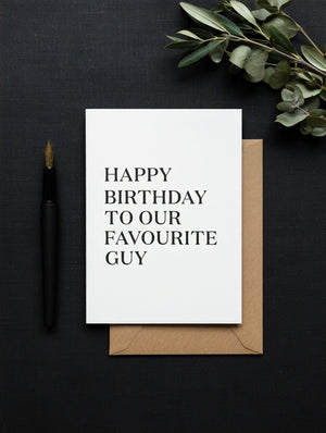 Happy Birthday to Our Favourite Guy
