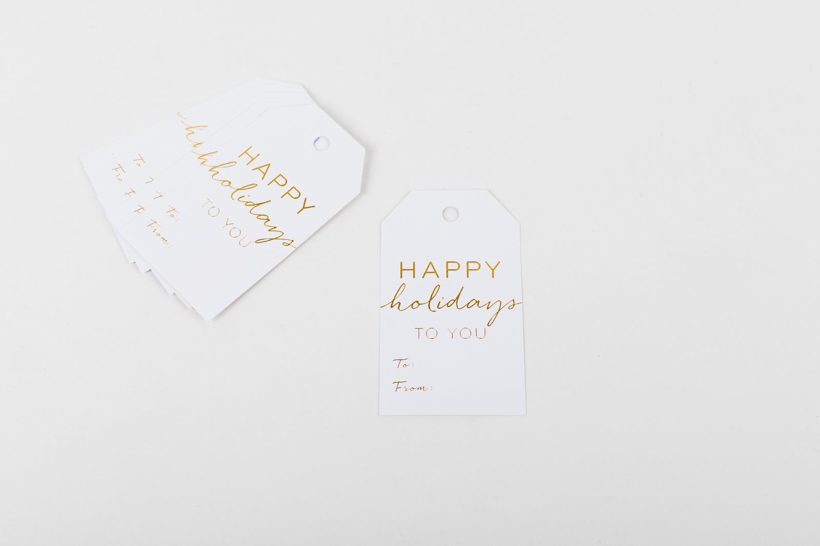 Happy Holidays to You Gift Tag