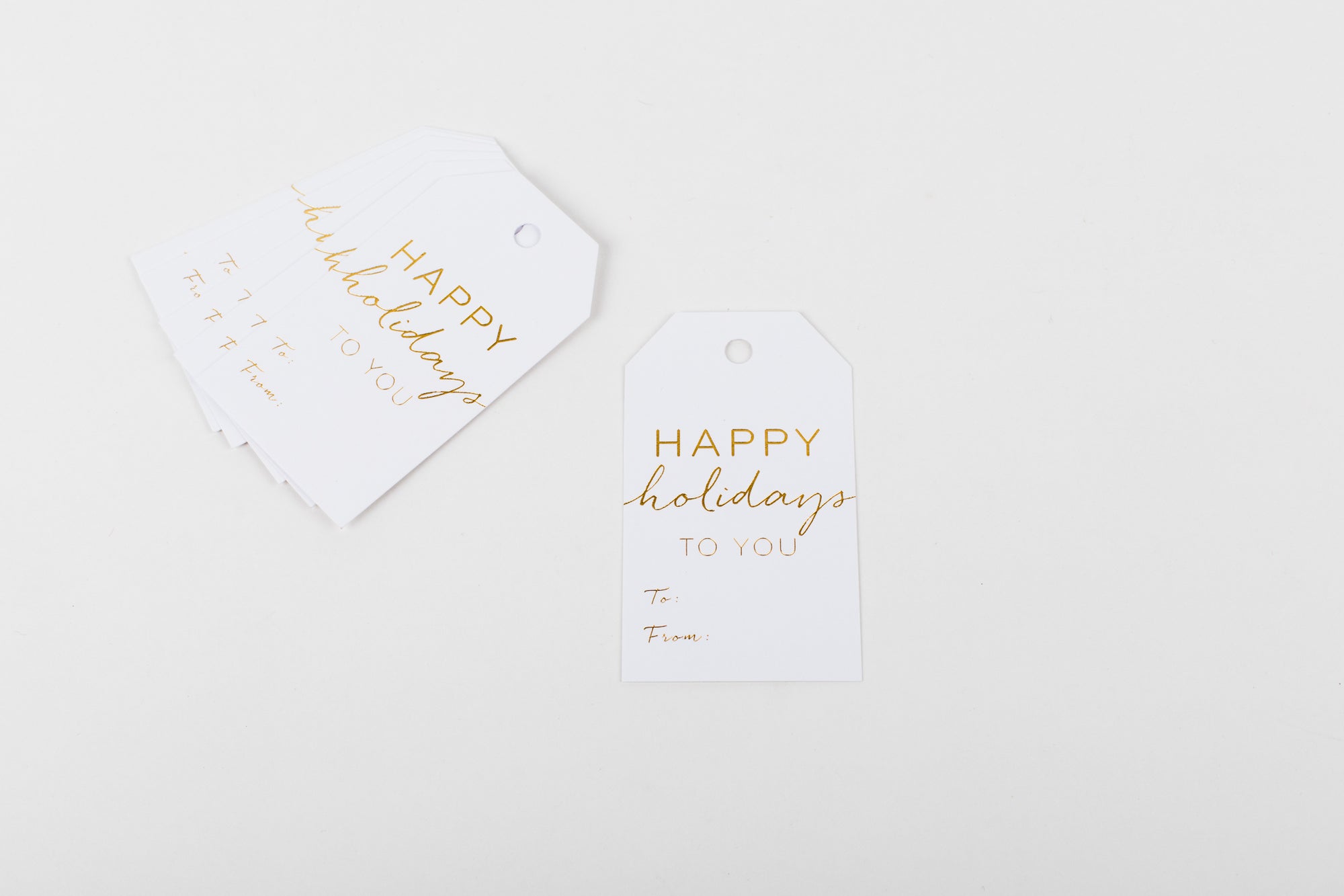 Happy Holidays to You Gift Tag