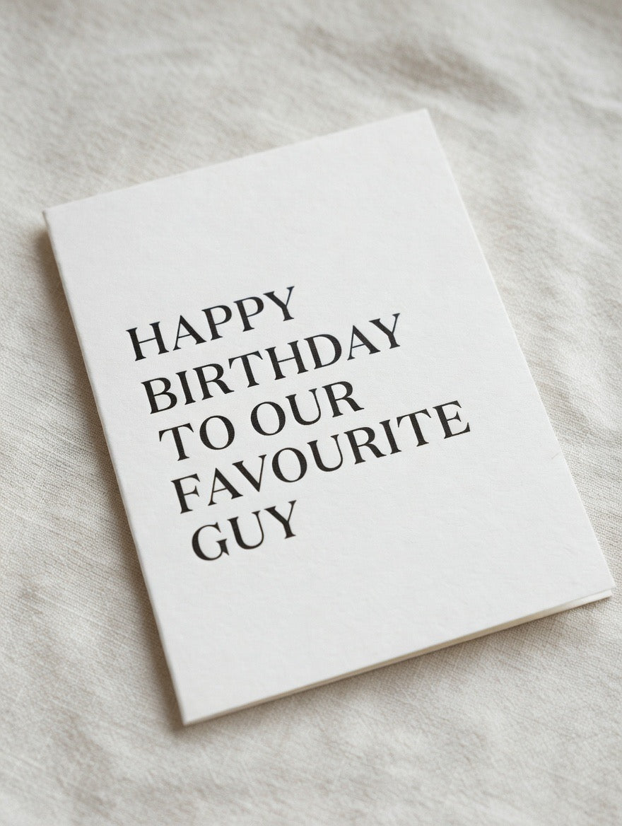 Happy Birthday to Our Favourite Guy