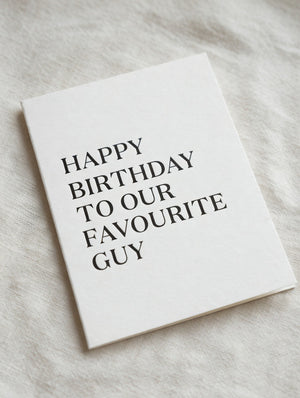 Happy Birthday to Our Favourite Guy
