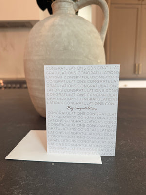 Congratulations (Gold)