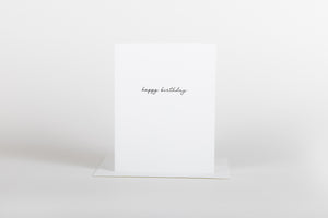 Happy Birthday Simple Script
