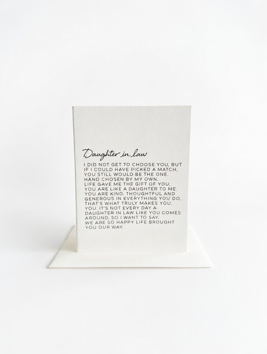 Dear Daughter in Law