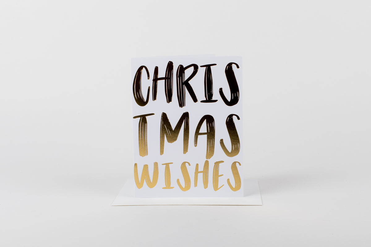 Christmas Wishes (Large Gold)
