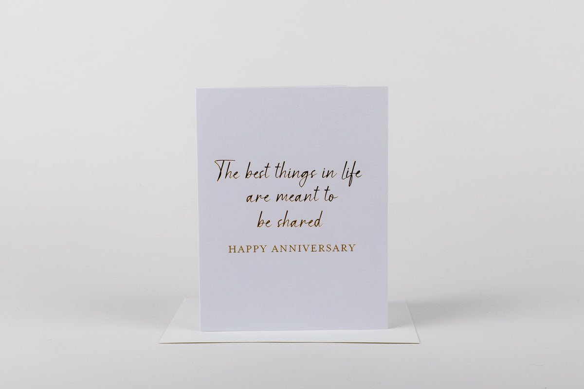 Best Things in Life are Shared