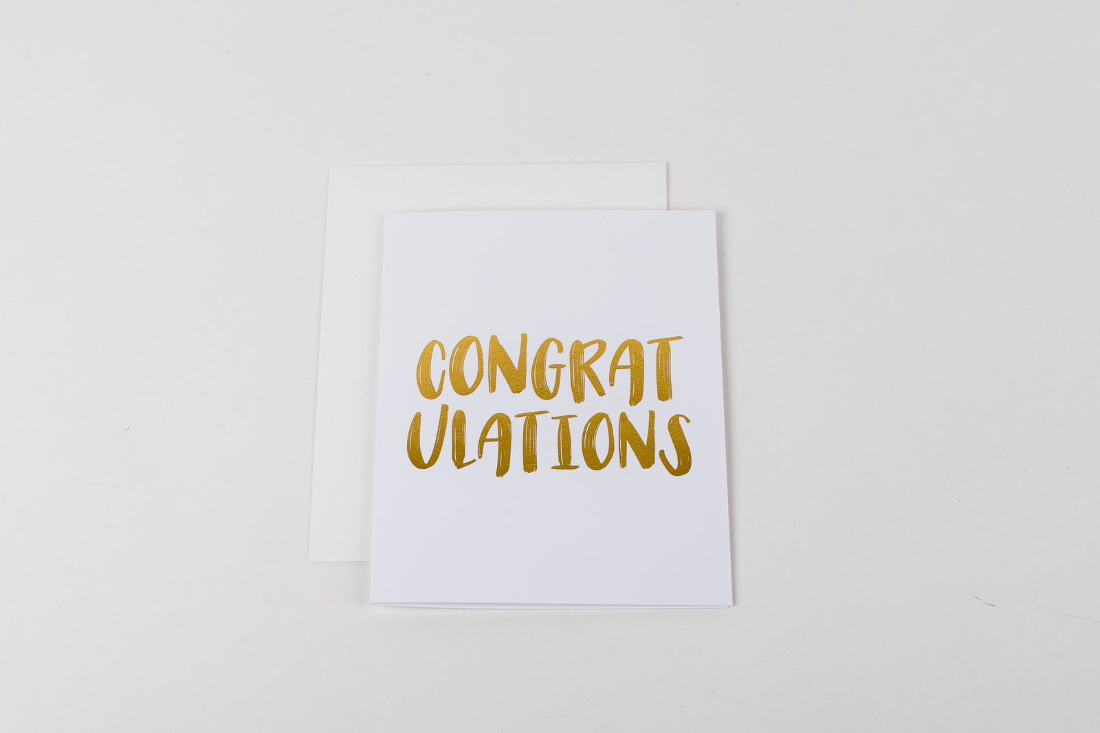 Congratulations (Large Gold)