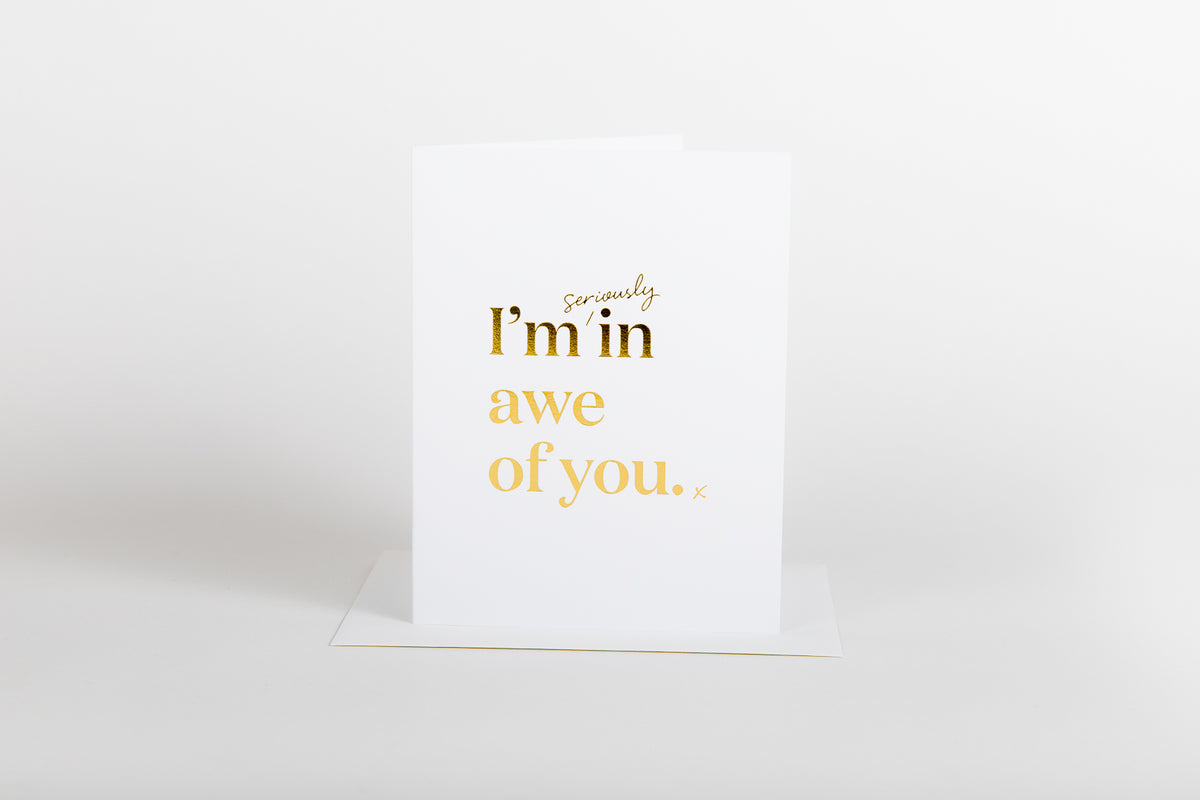 I&#39;m in Awe of You