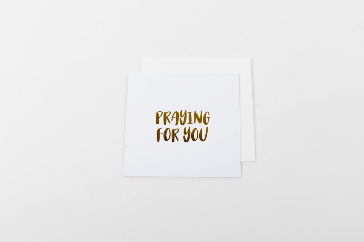 Praying for You - Mini Notecard