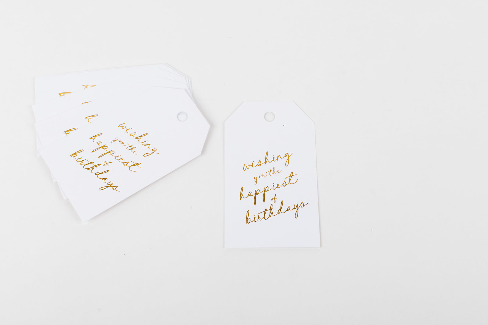 Wishing you the Happiest Birthday Gift Tag