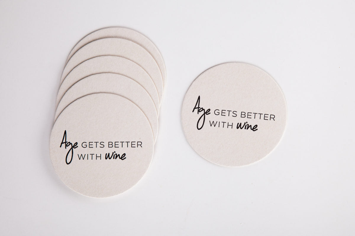 Coasters - Age Gets Better With Wine