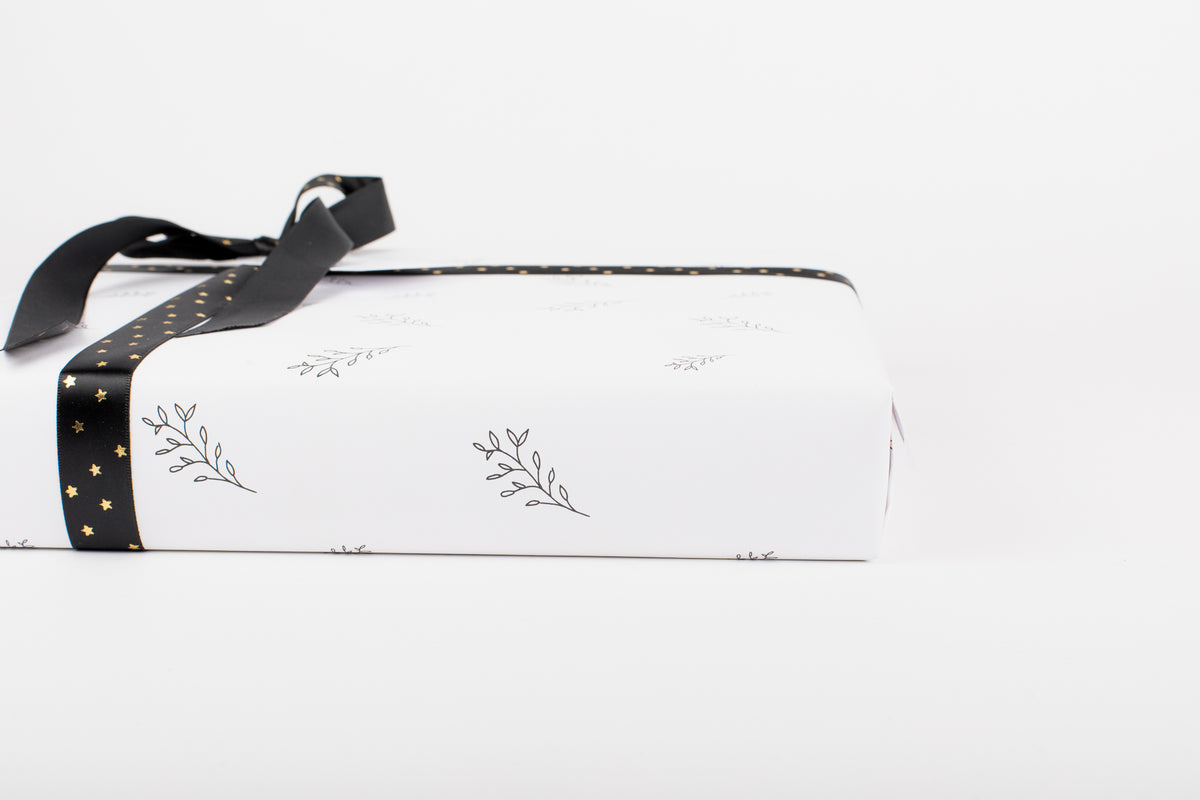 Eco Wrapping Paper - &quot;Branches&quot; (2 Colour Options)