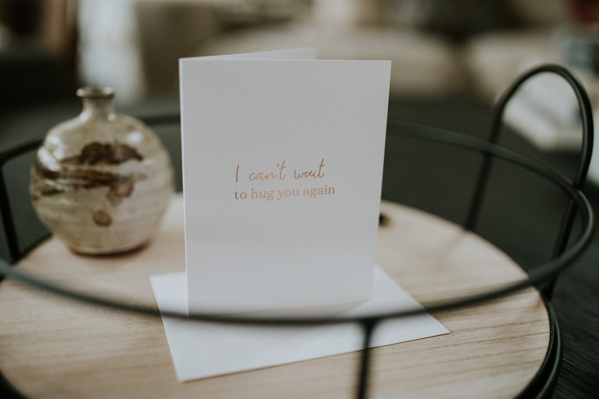 Can&#39;t Wait to Hug You