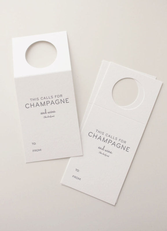 This Calls for Champagne