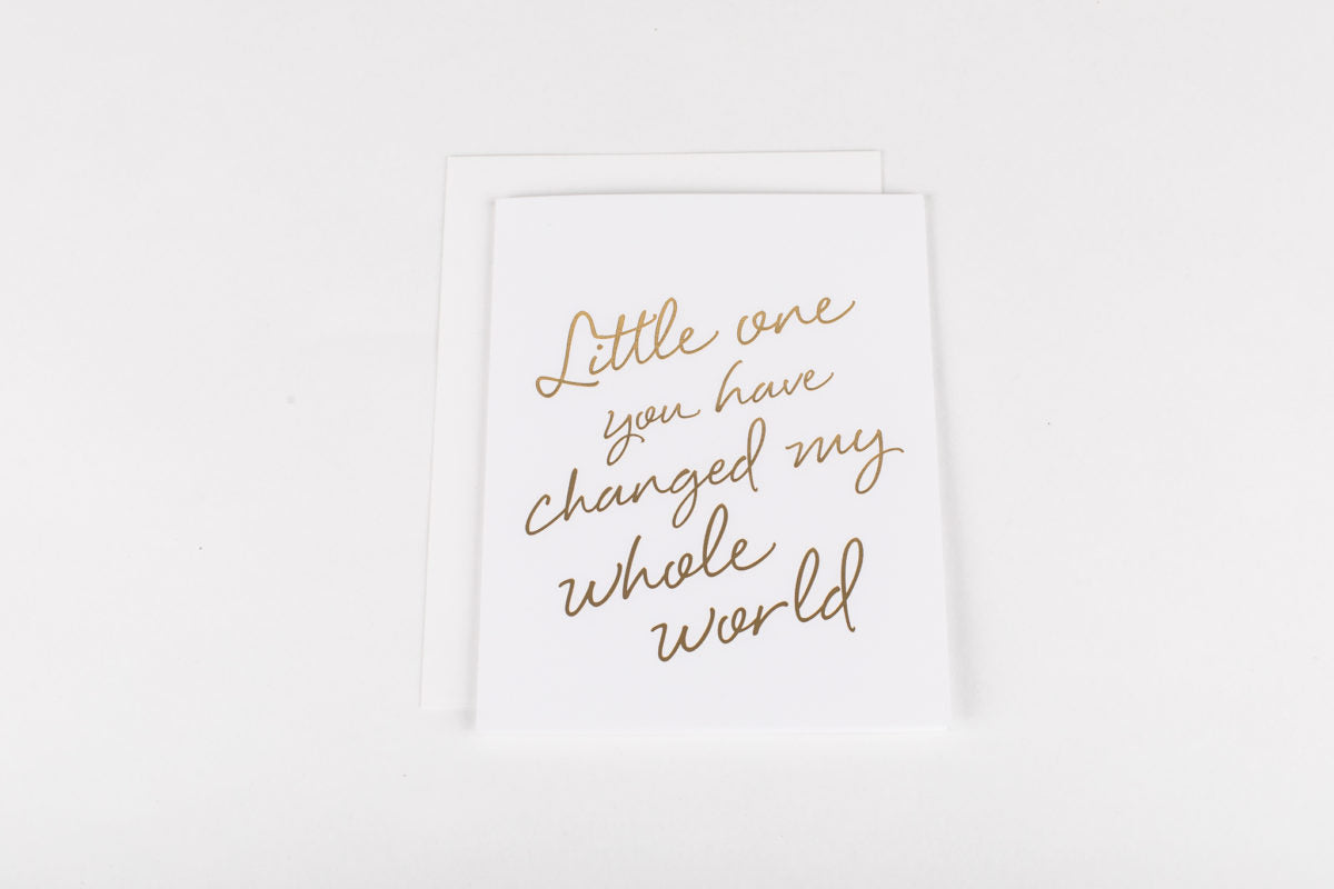 You&#39;ve Changed My World