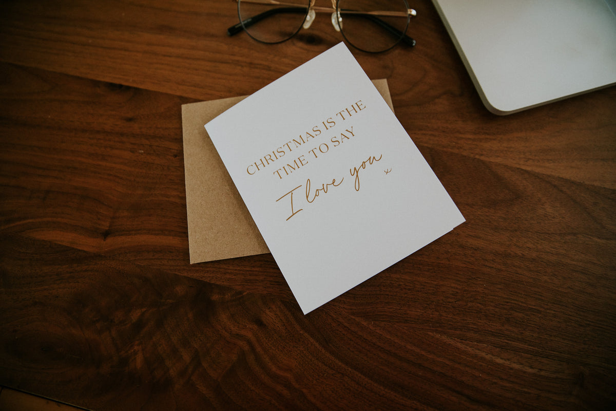 Christmas Is The Time to Say I Love You