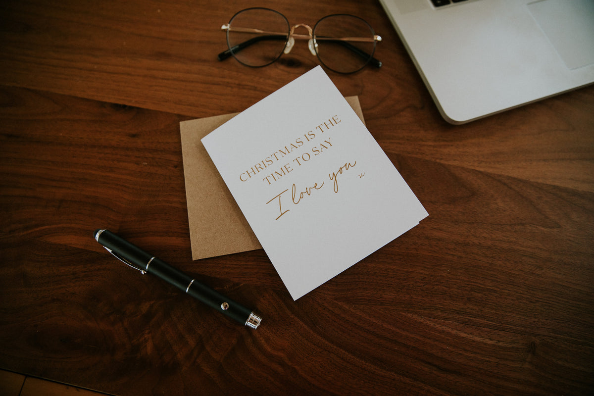 Christmas Is The Time to Say I Love You