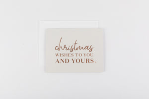 Christmas Wishes to You