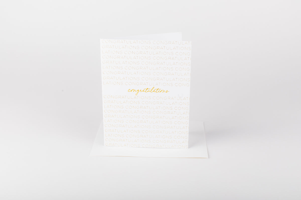 Congratulations Gold