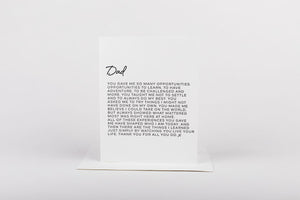 Dear Dad - New Edition