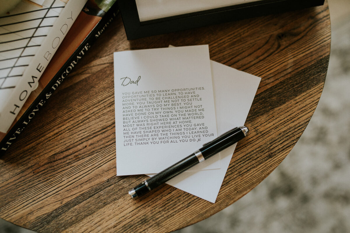 Dear Dad Card, Edition 2