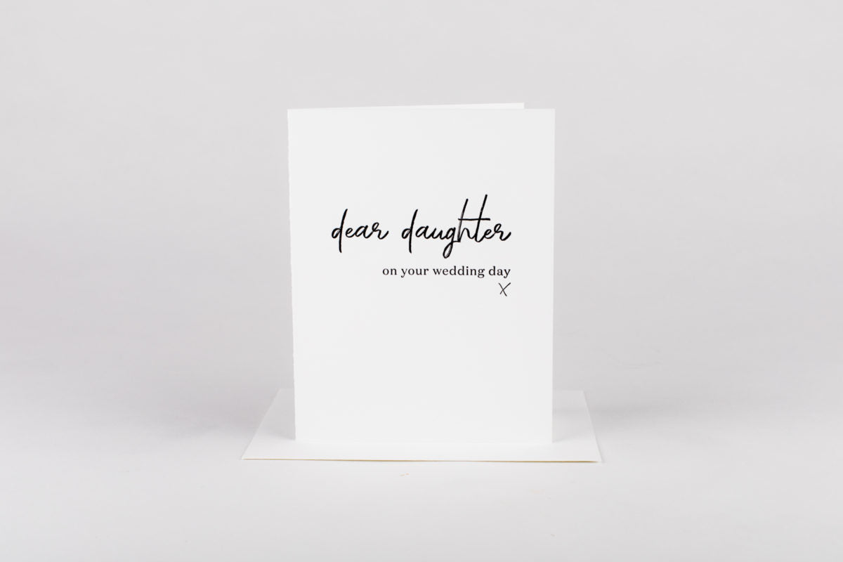 Dear Daughter (Wedding)