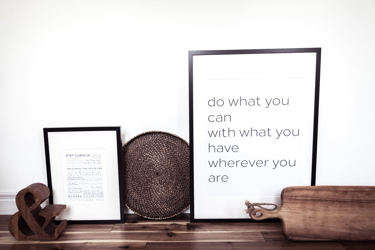 Do What You Can Poster