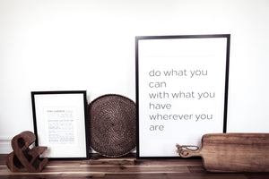 Do What You Can Poster