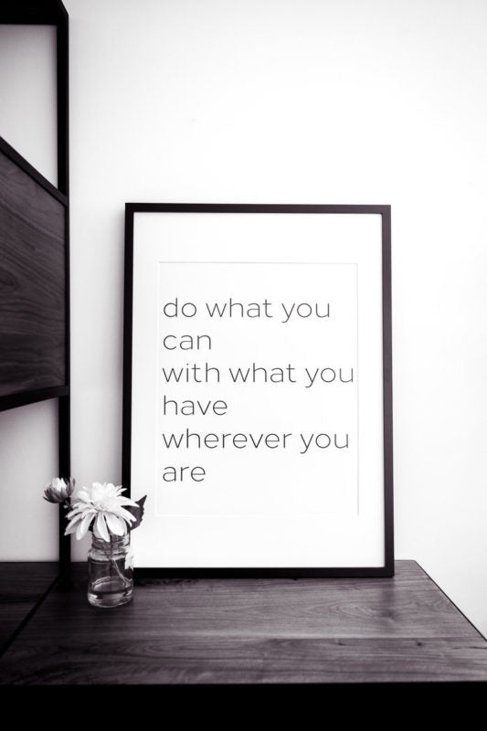 Do What You Can Poster