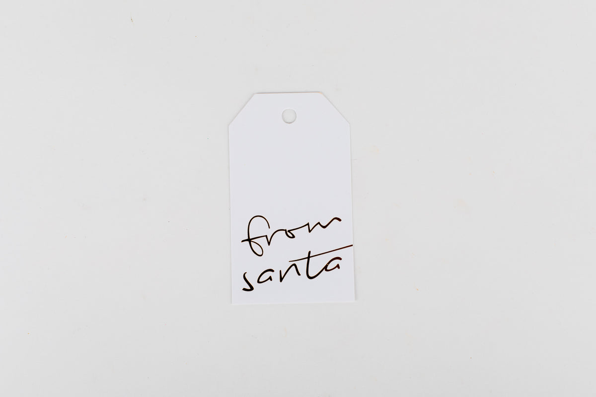 From Santa Gift Tag