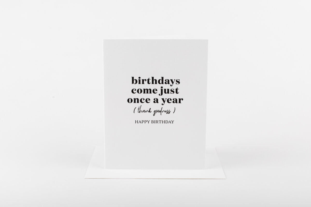 Birthday Greeting Card