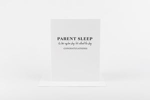 New Parent Card