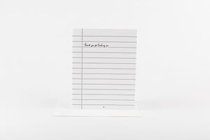 Card for Teacher