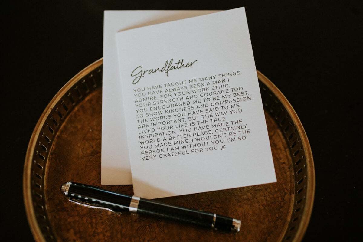 Dear Grandfather