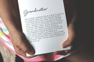 Dear Grandmother