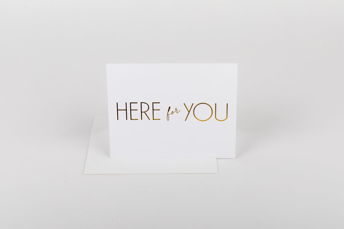 I&#39;m Here For You