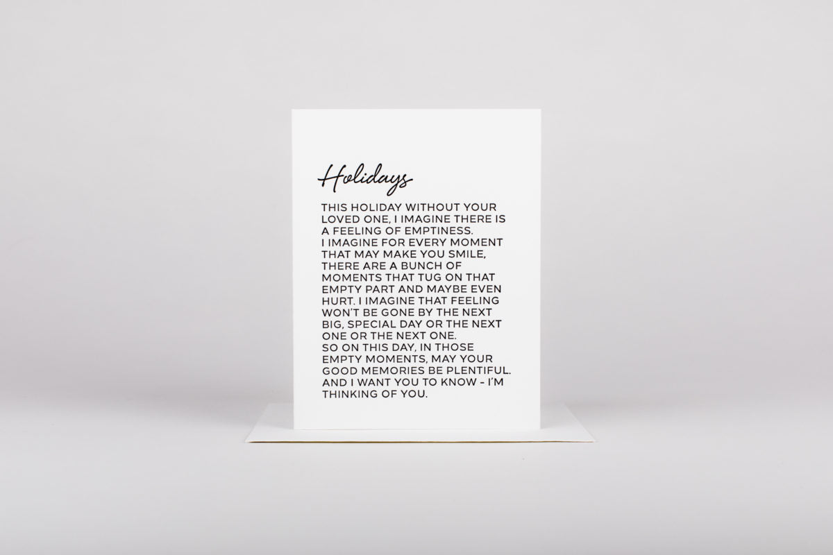 Holidays Aren&#39;t Easy